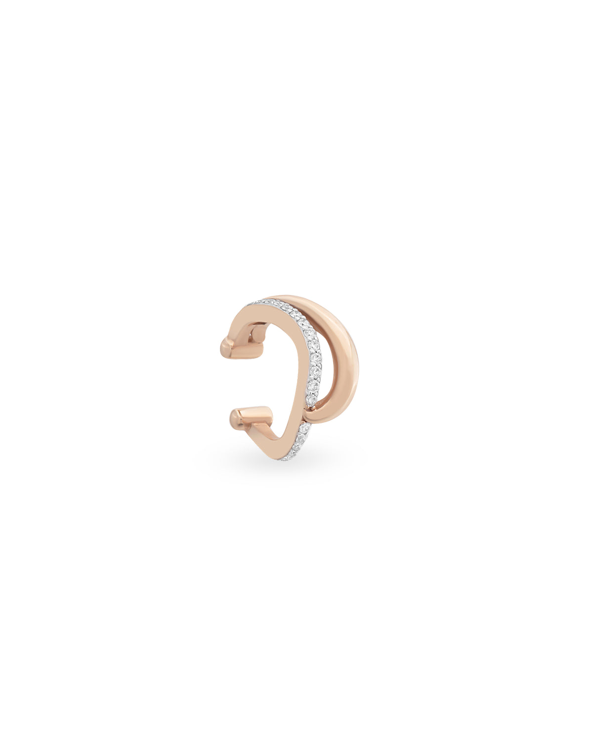Wave Cuff Küpe