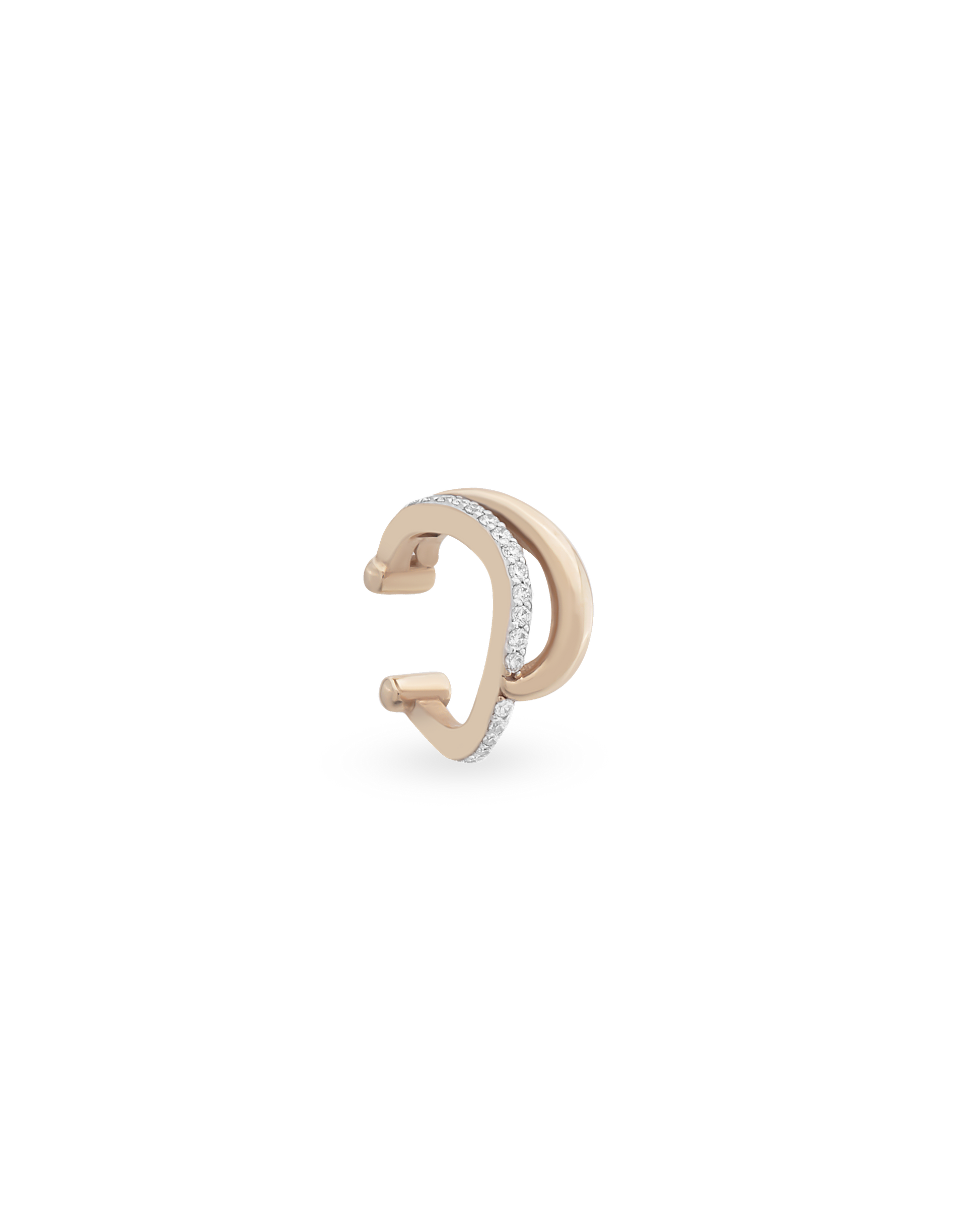 Wave Cuff Küpe