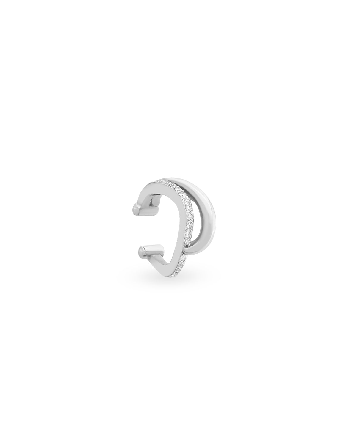 Wave Cuff Küpe