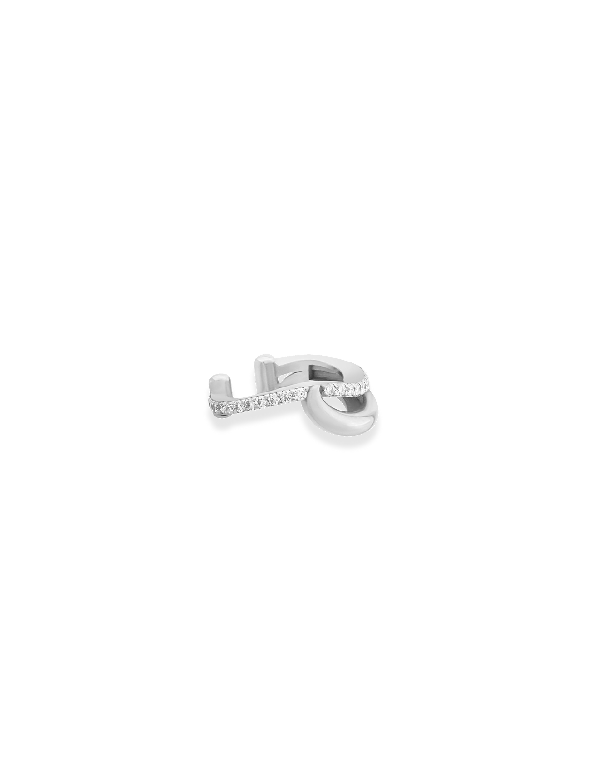 Wave Cuff Küpe