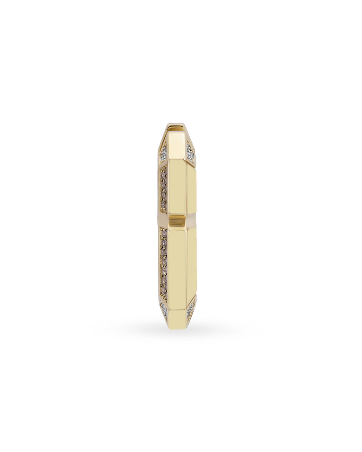 Baguette Monogram Cognac Tekli Küpe