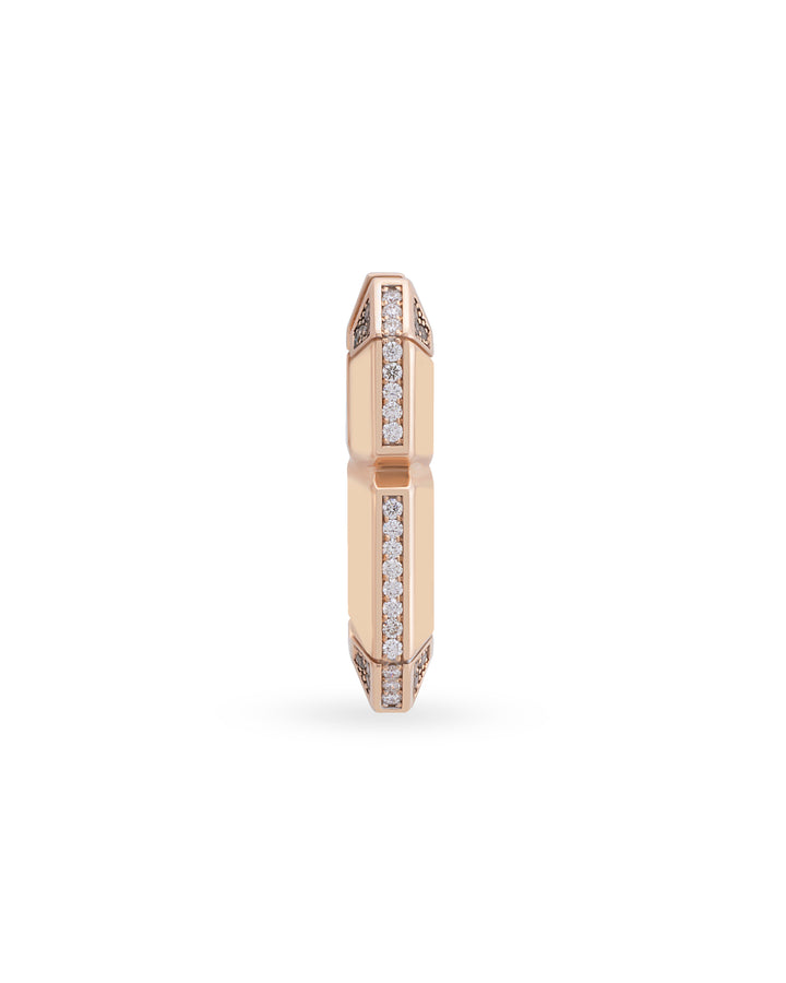 Baguette Monogram Tekli Küpe