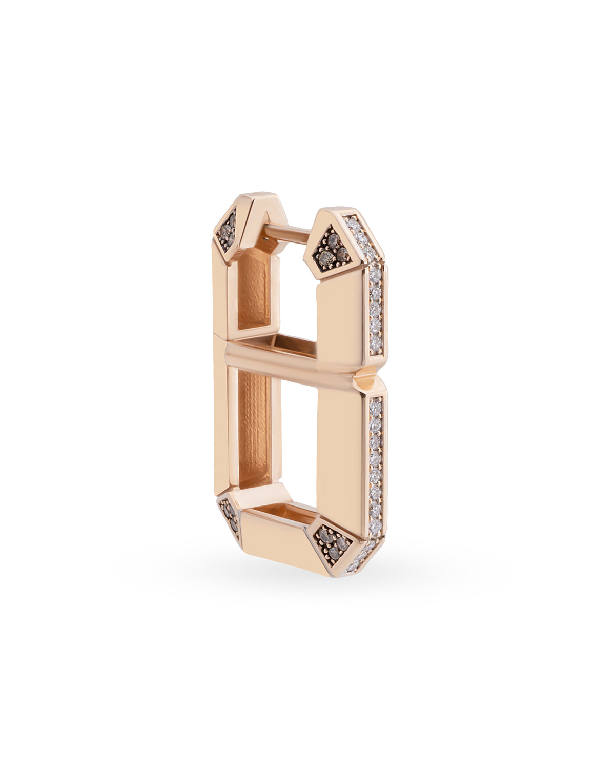 Baguette Monogram Tekli Küpe
