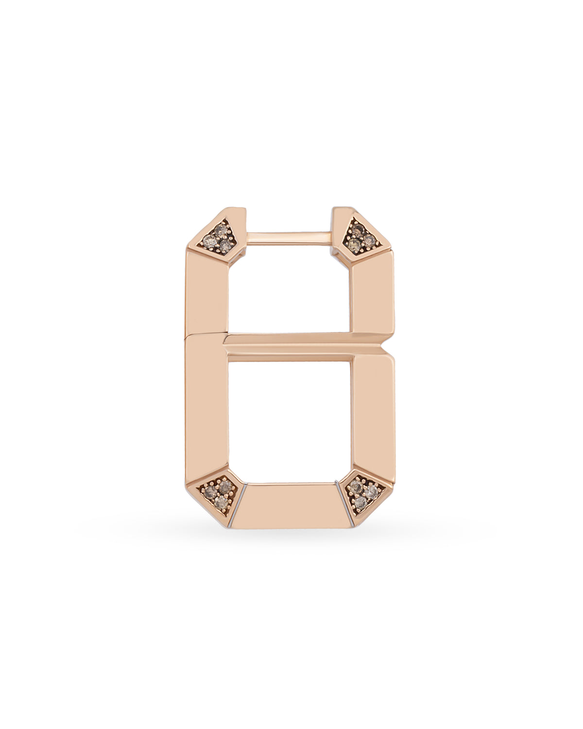 Baguette Monogram Tekli Küpe