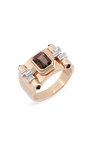Greta Petit Smoky Topaz Yüzük