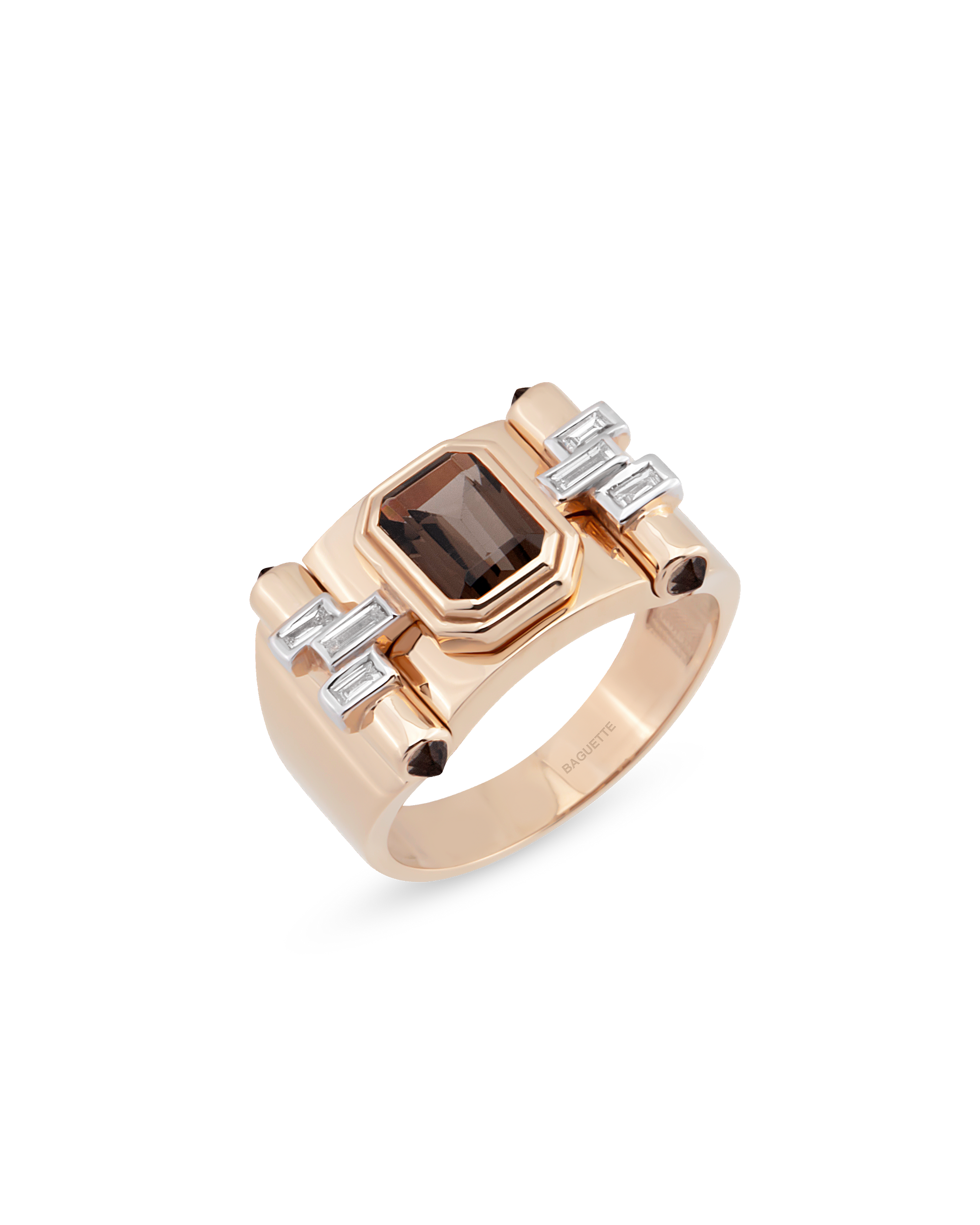 Greta Petit Smoky Topaz Yüzük