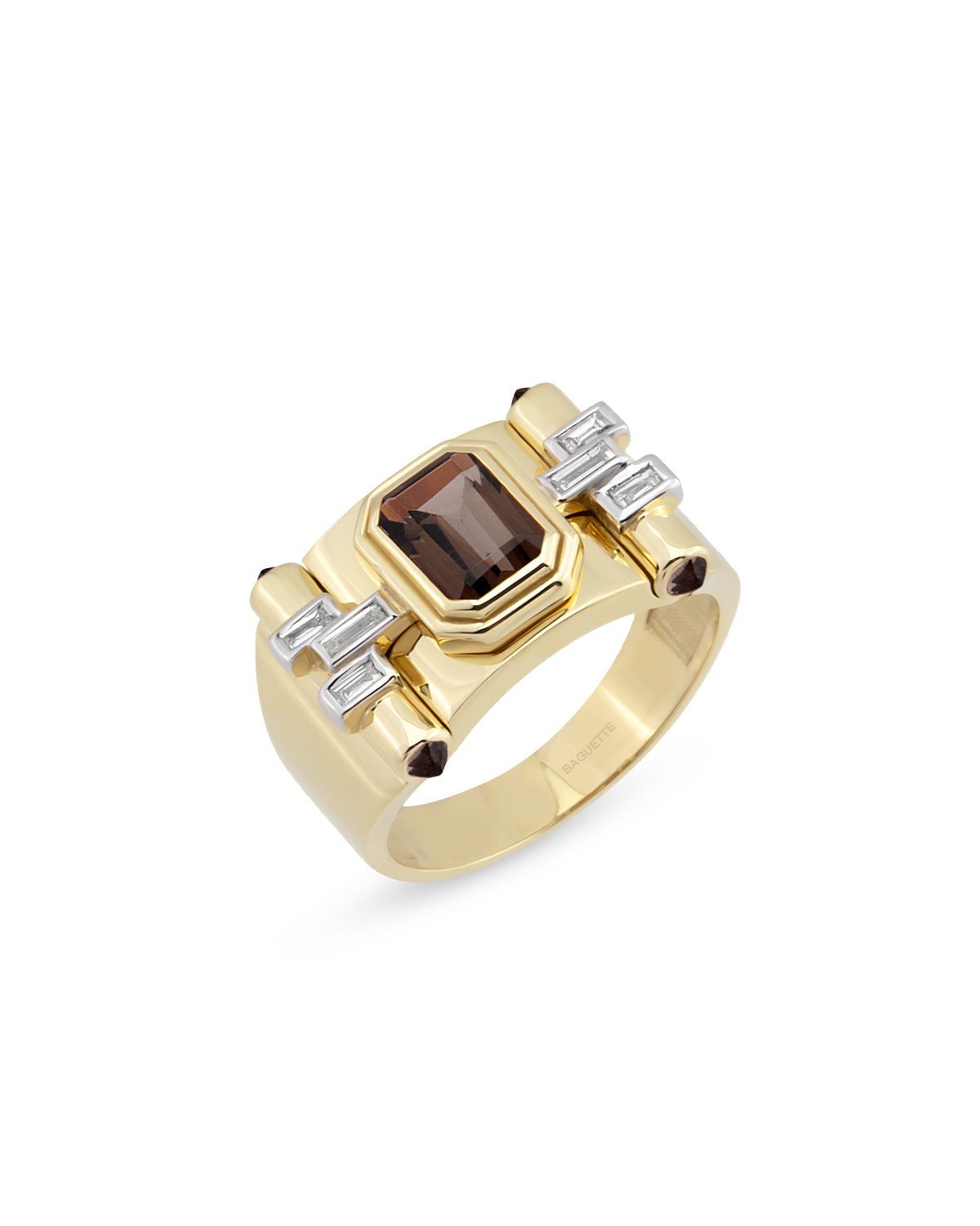 Greta Petit Smoky Topaz Yüzük