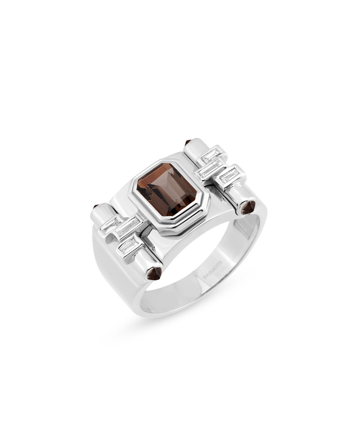 Greta Petit Smoky Topaz Yüzük