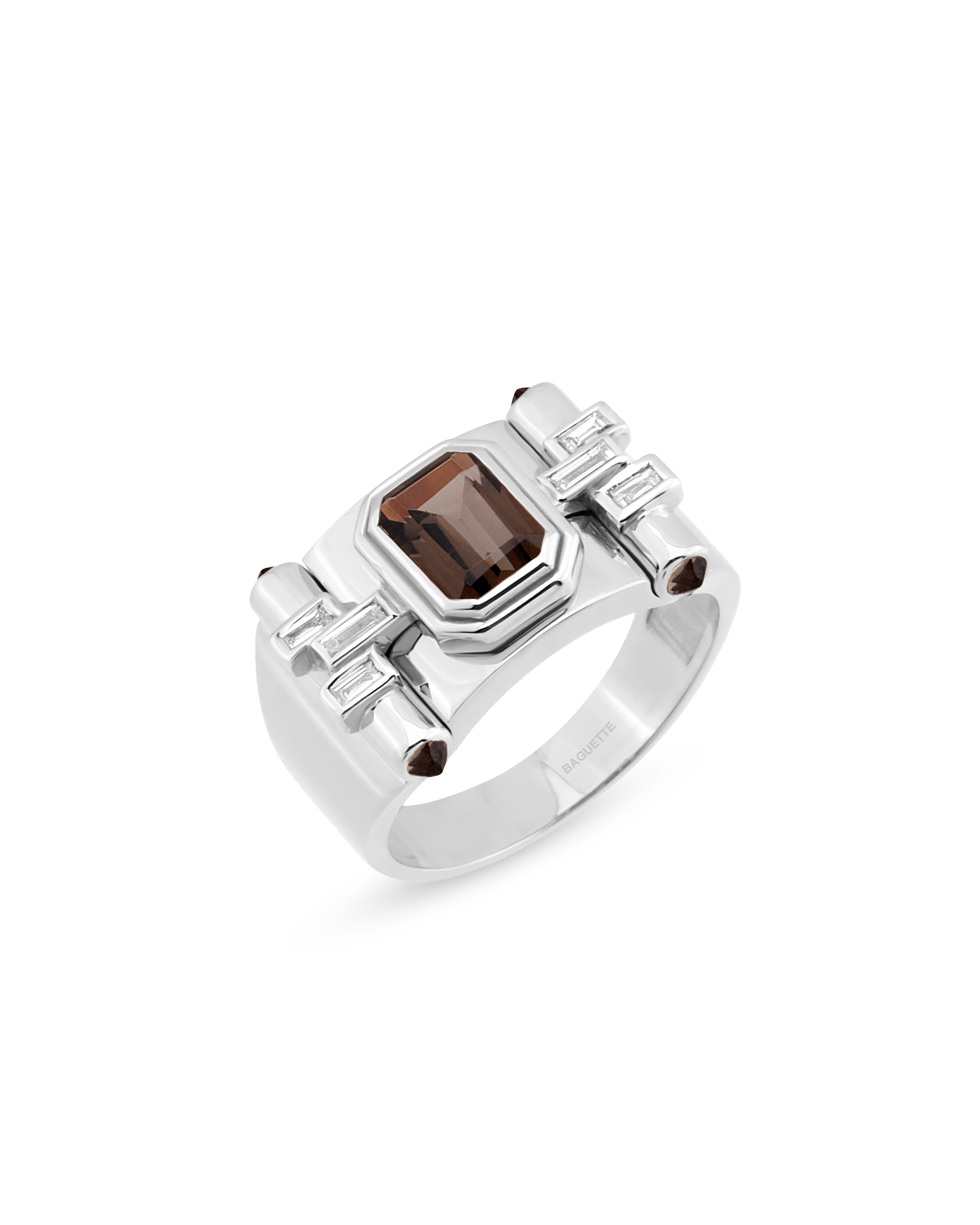 Greta Petit Smoky Topaz Yüzük