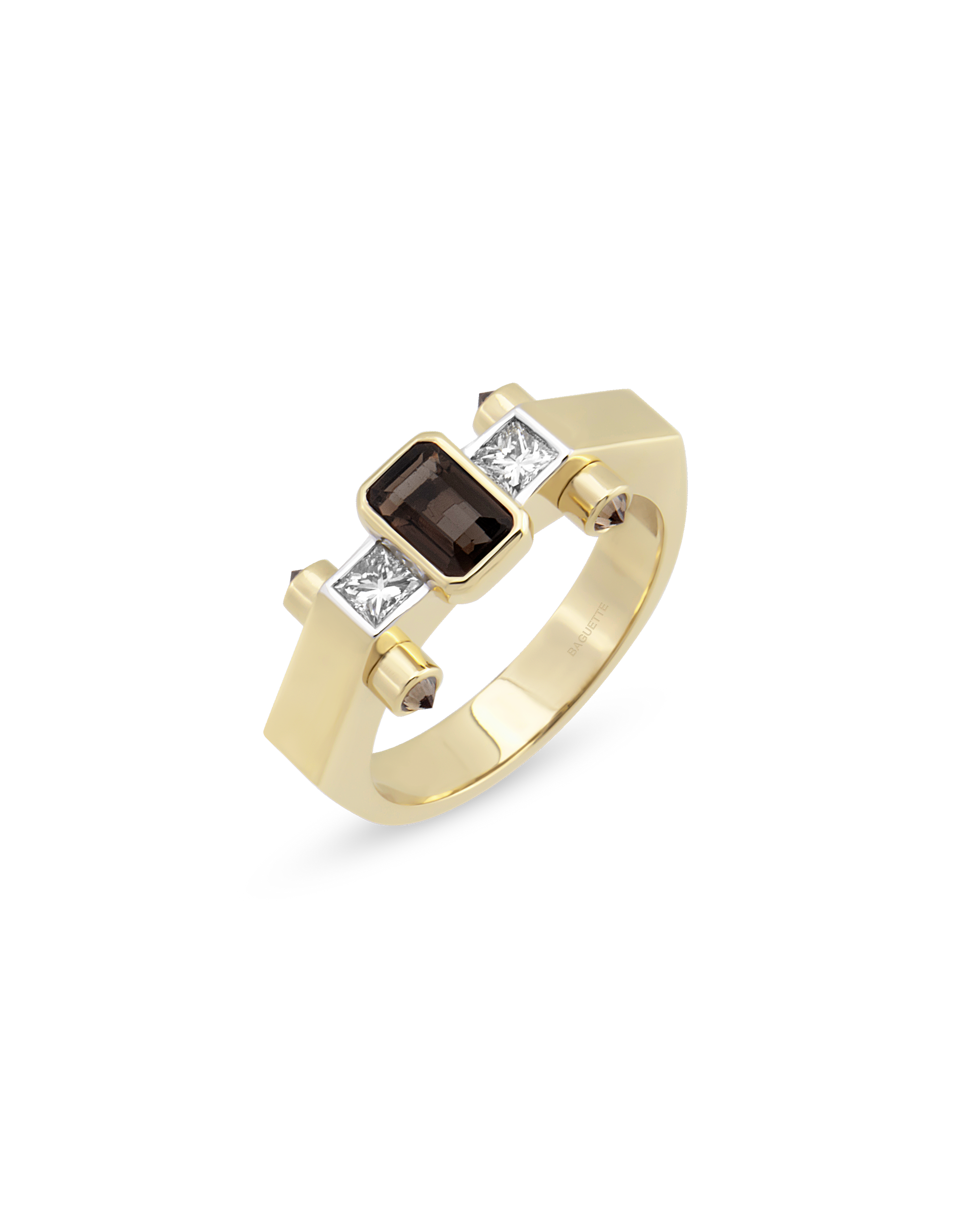 Janet Nova Smoky Topaz Yüzük