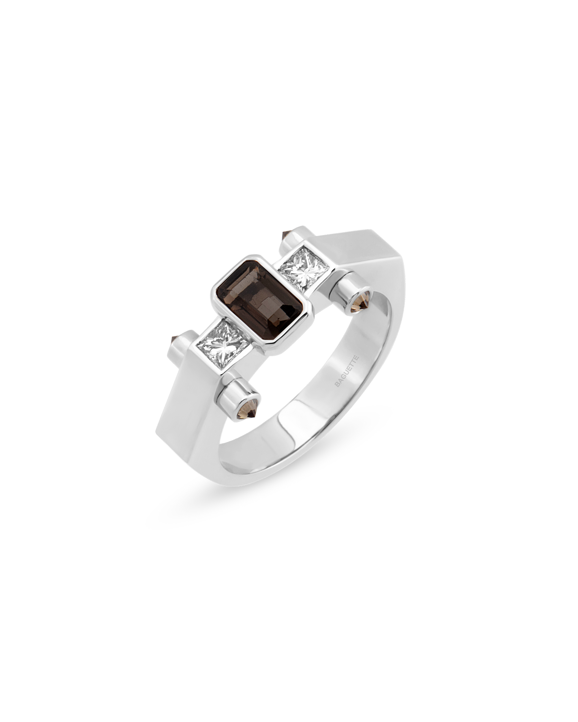 Janet Nova Smoky Topaz Yüzük