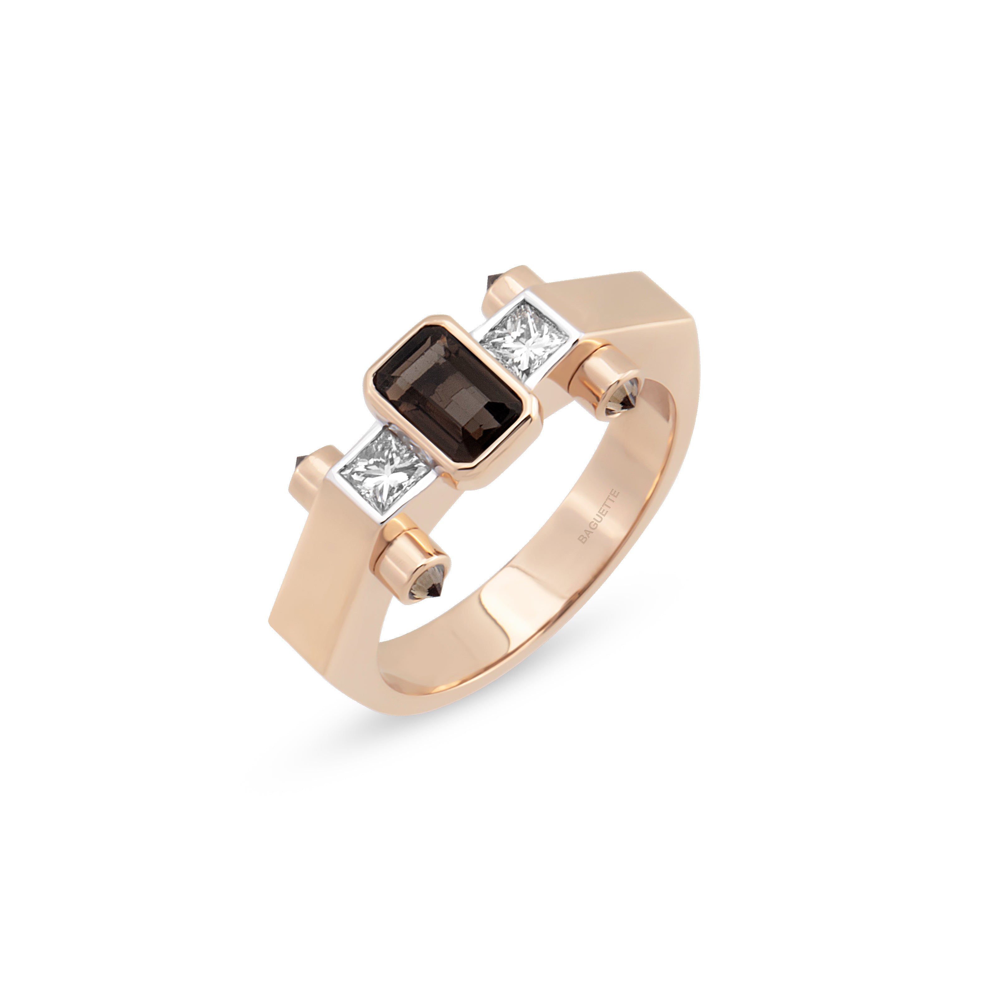 Janet Nova Smoky Topaz Yüzük