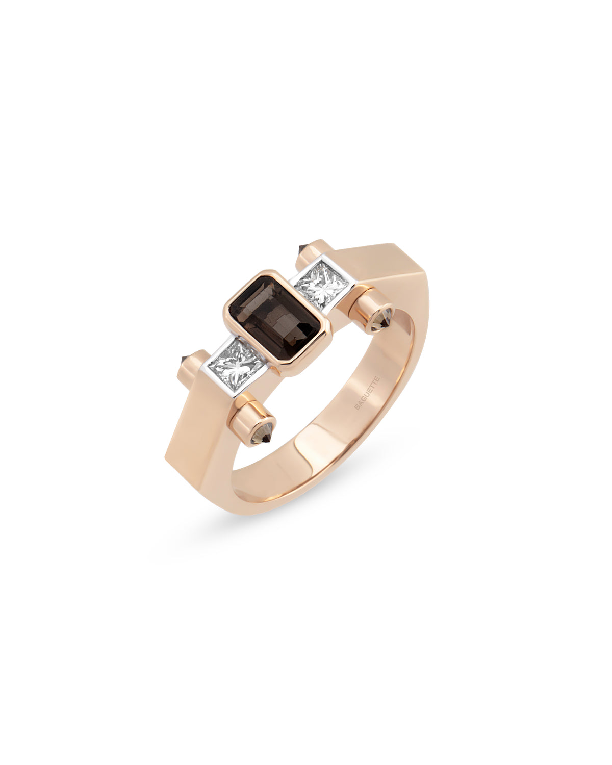 Janet Nova Smoky Topaz Yüzük