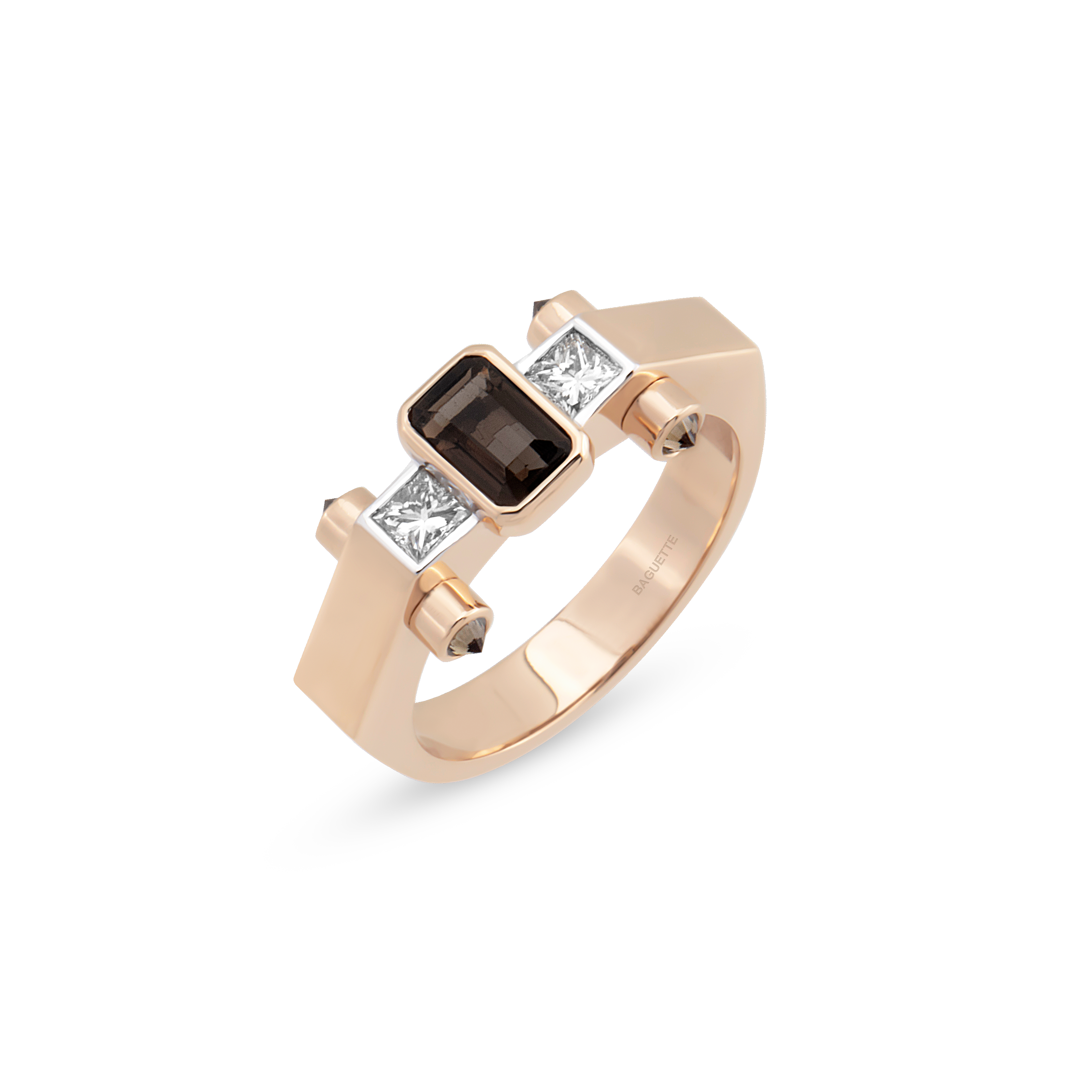 Janet Nova Smoky Topaz Yüzük