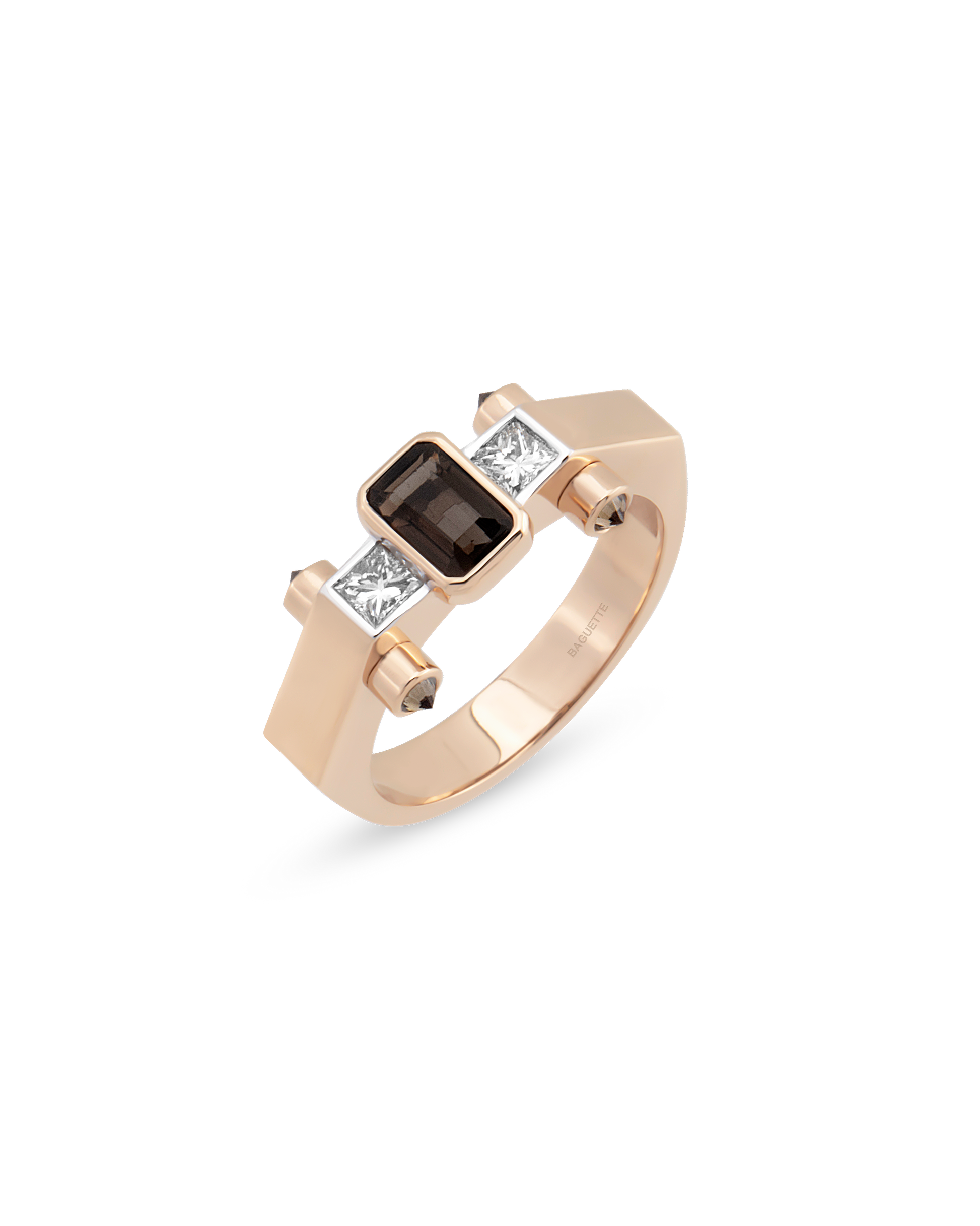 Janet Nova Smoky Topaz Yüzük