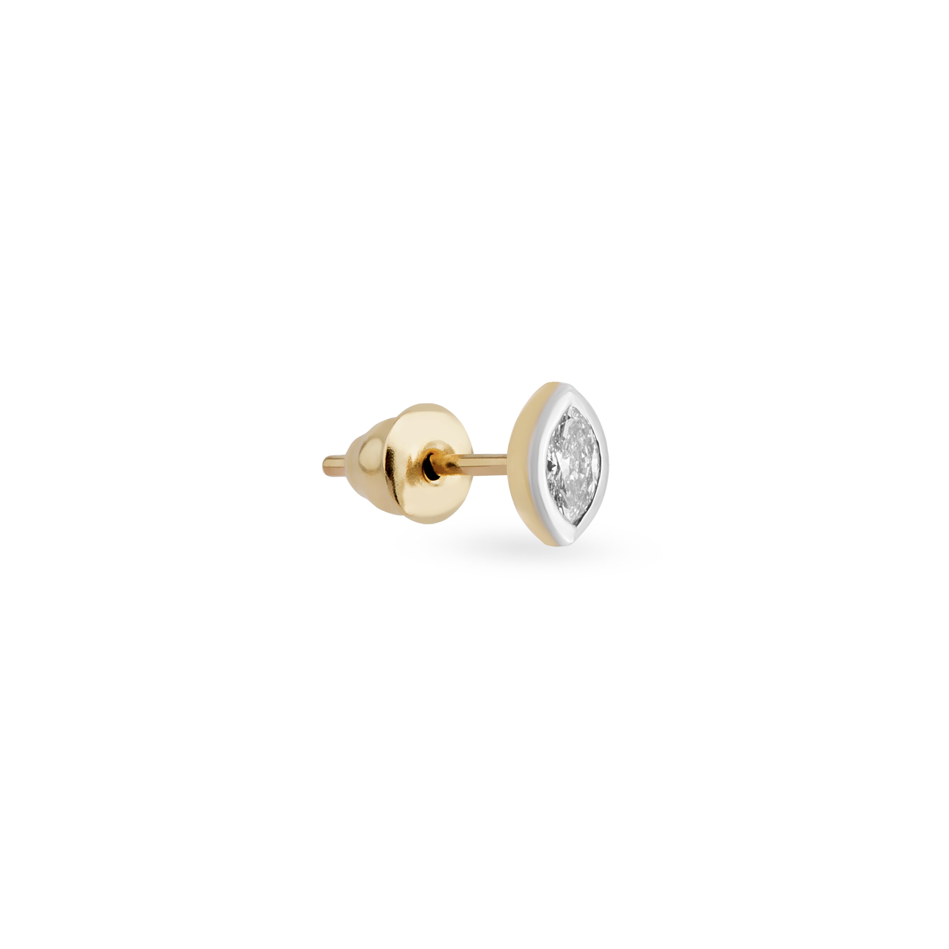 Marquise Bold Tekli Küpe