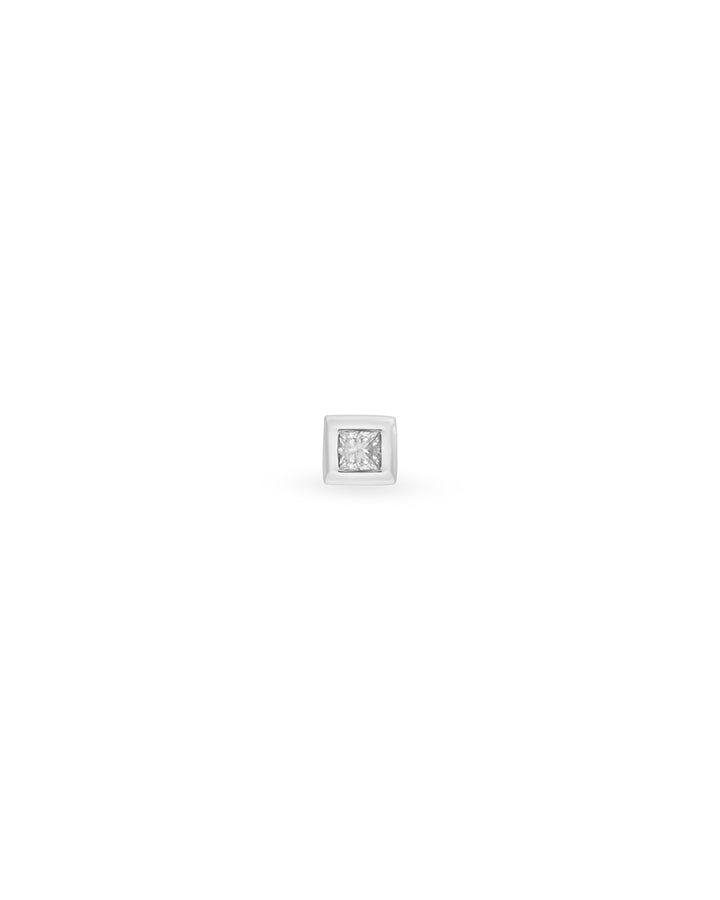 Square Bold Tekli Küpe