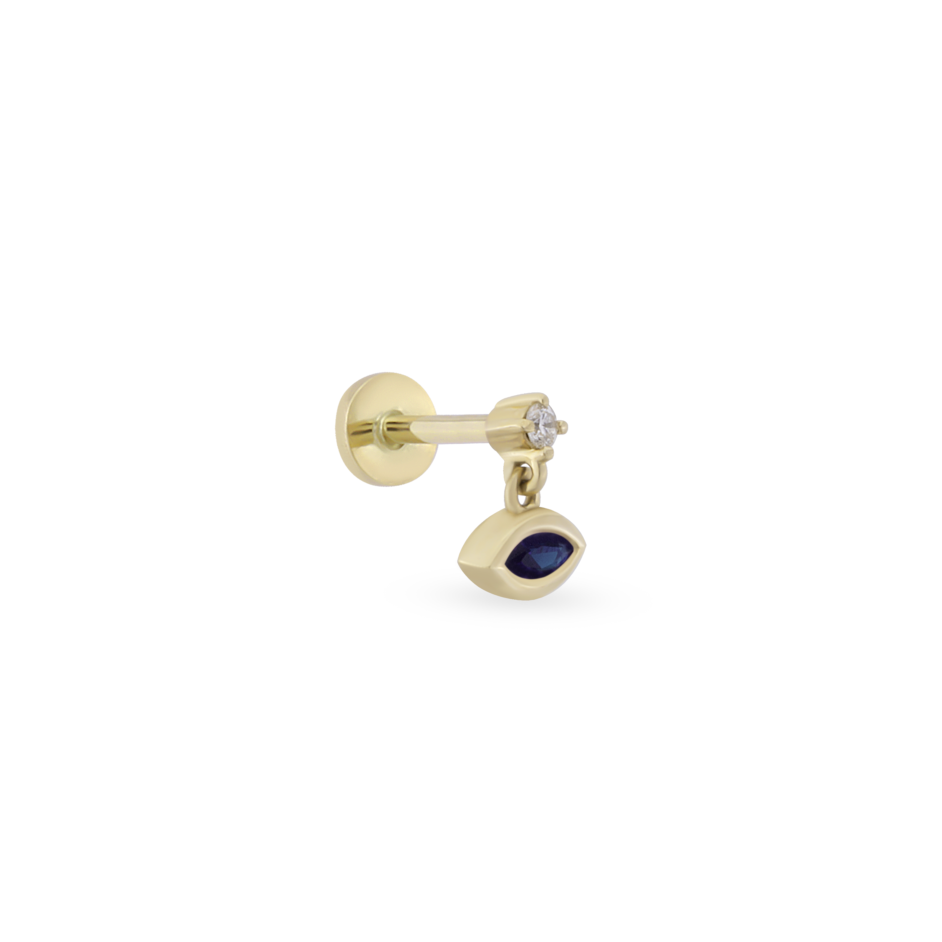 Drop Marquise Gem Piercing