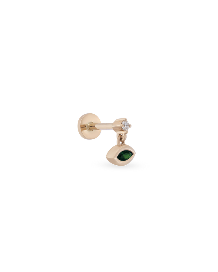 Drop Marquise Gem Piercing
