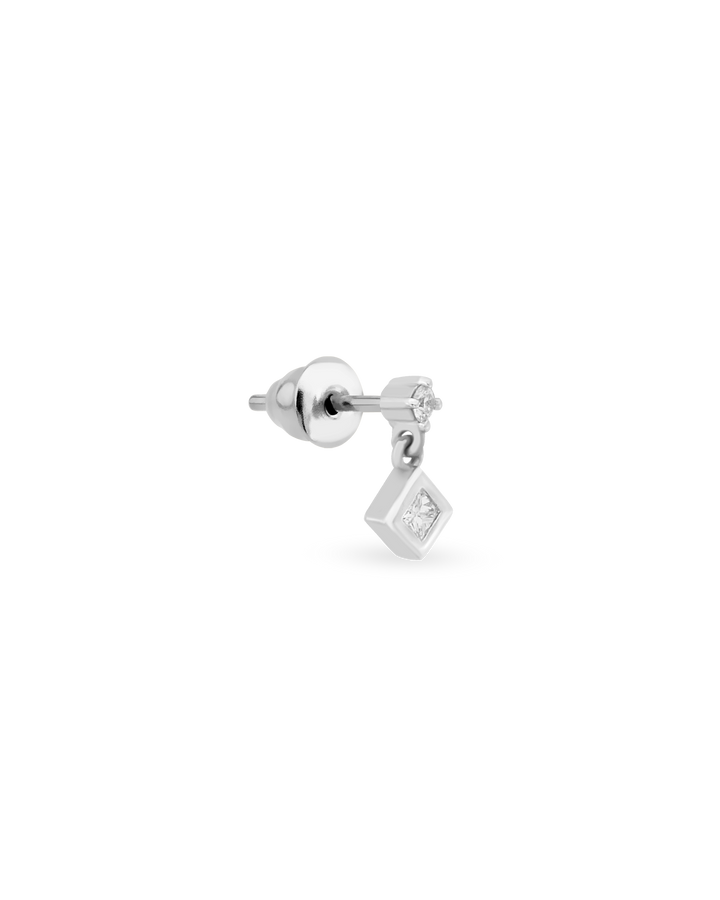 Drop Square Tekli Küpe