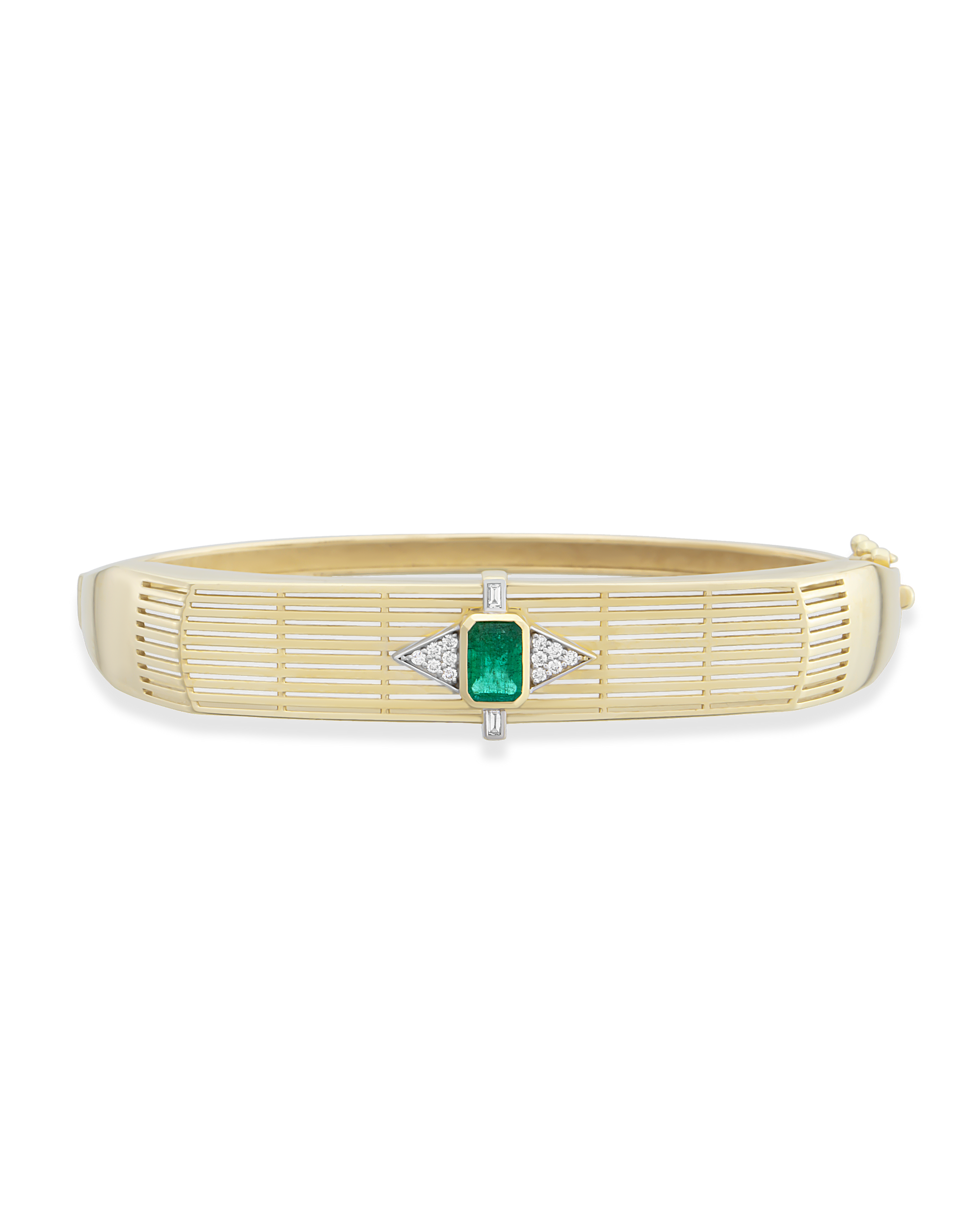 Chiara Tria Emerald Kelepçe Bileklik