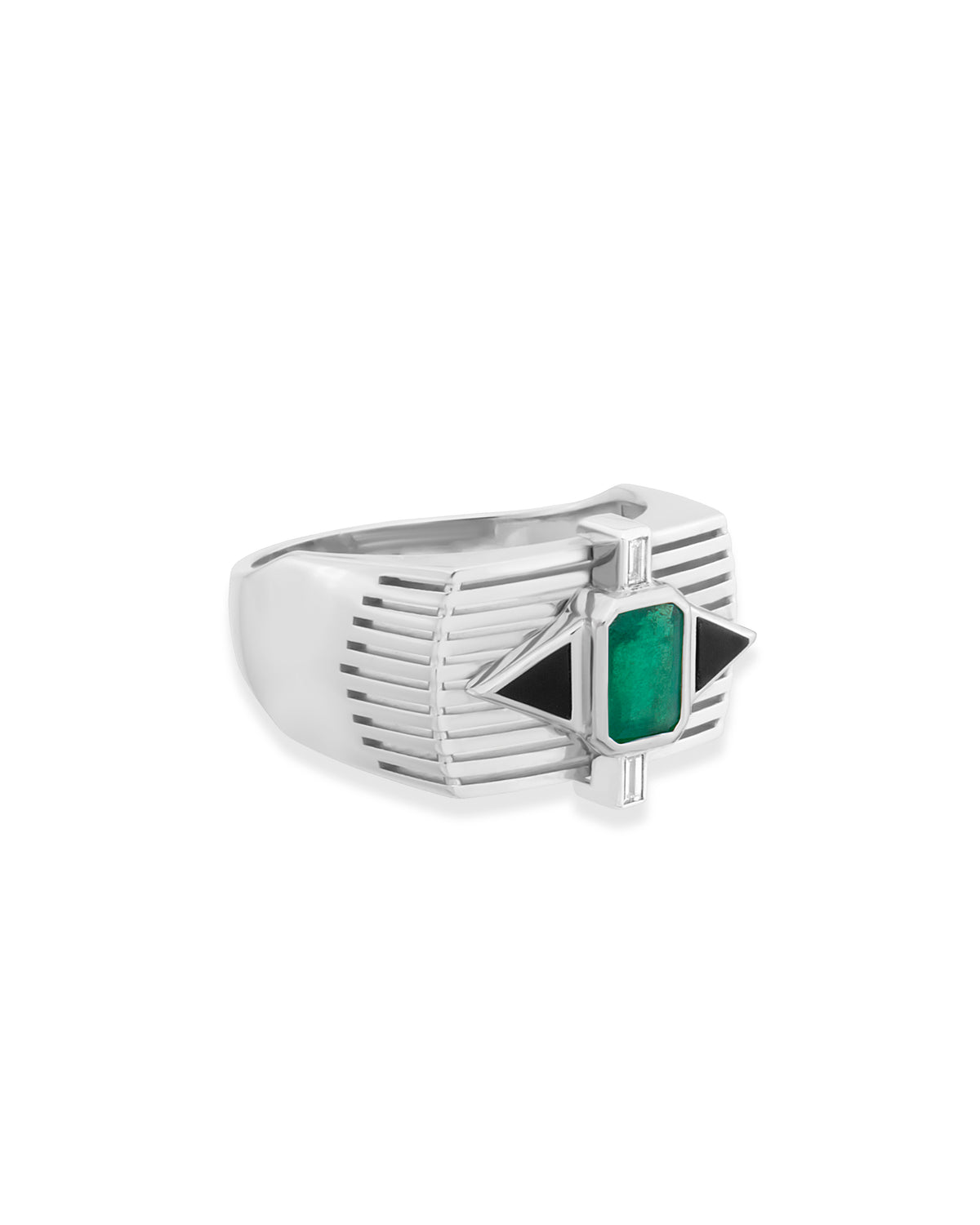 Chiara Tria Emerald Yüzük