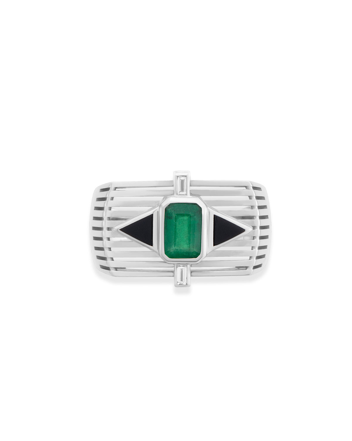 Chiara Tria Emerald Yüzük