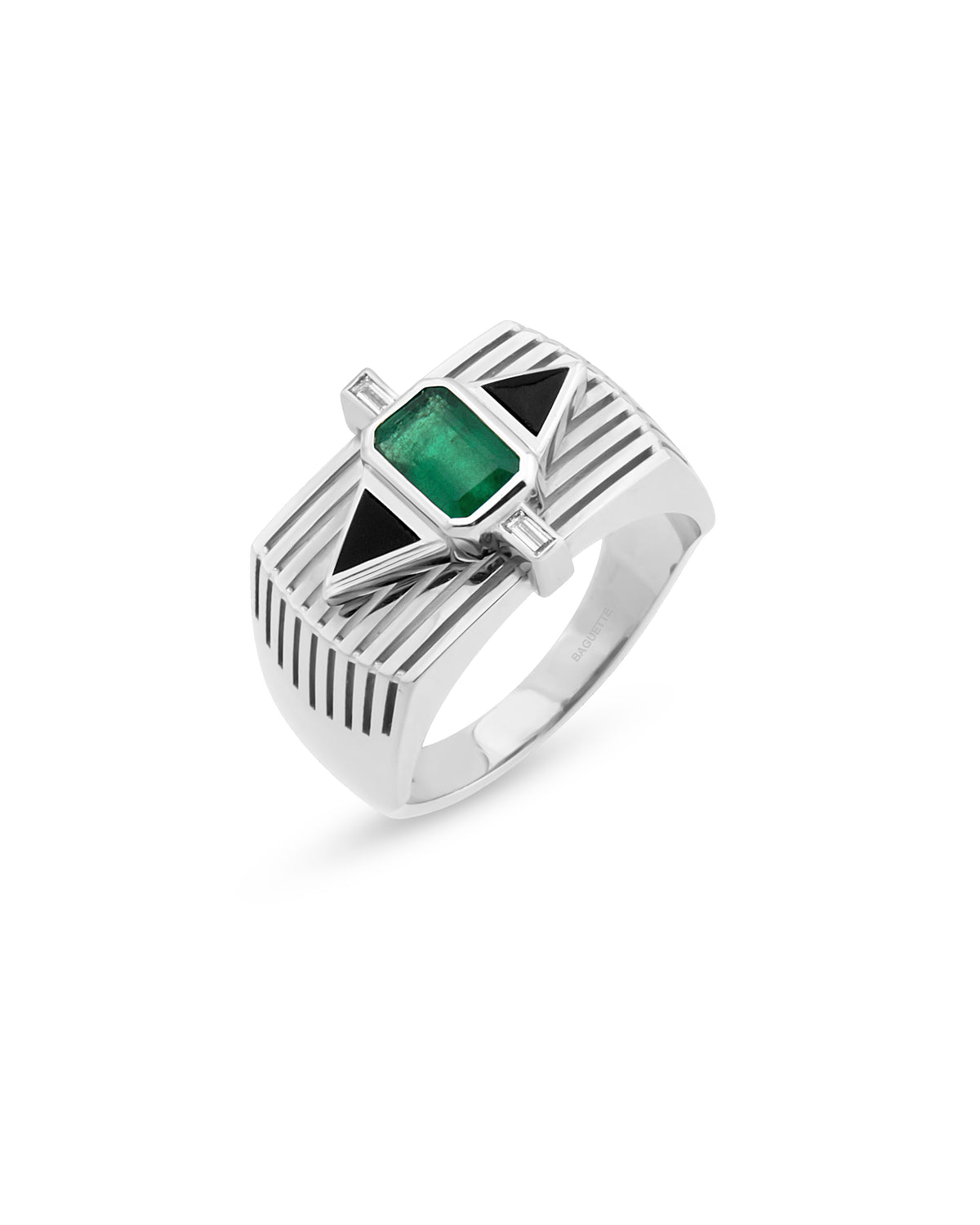 Chiara Tria Emerald Yüzük