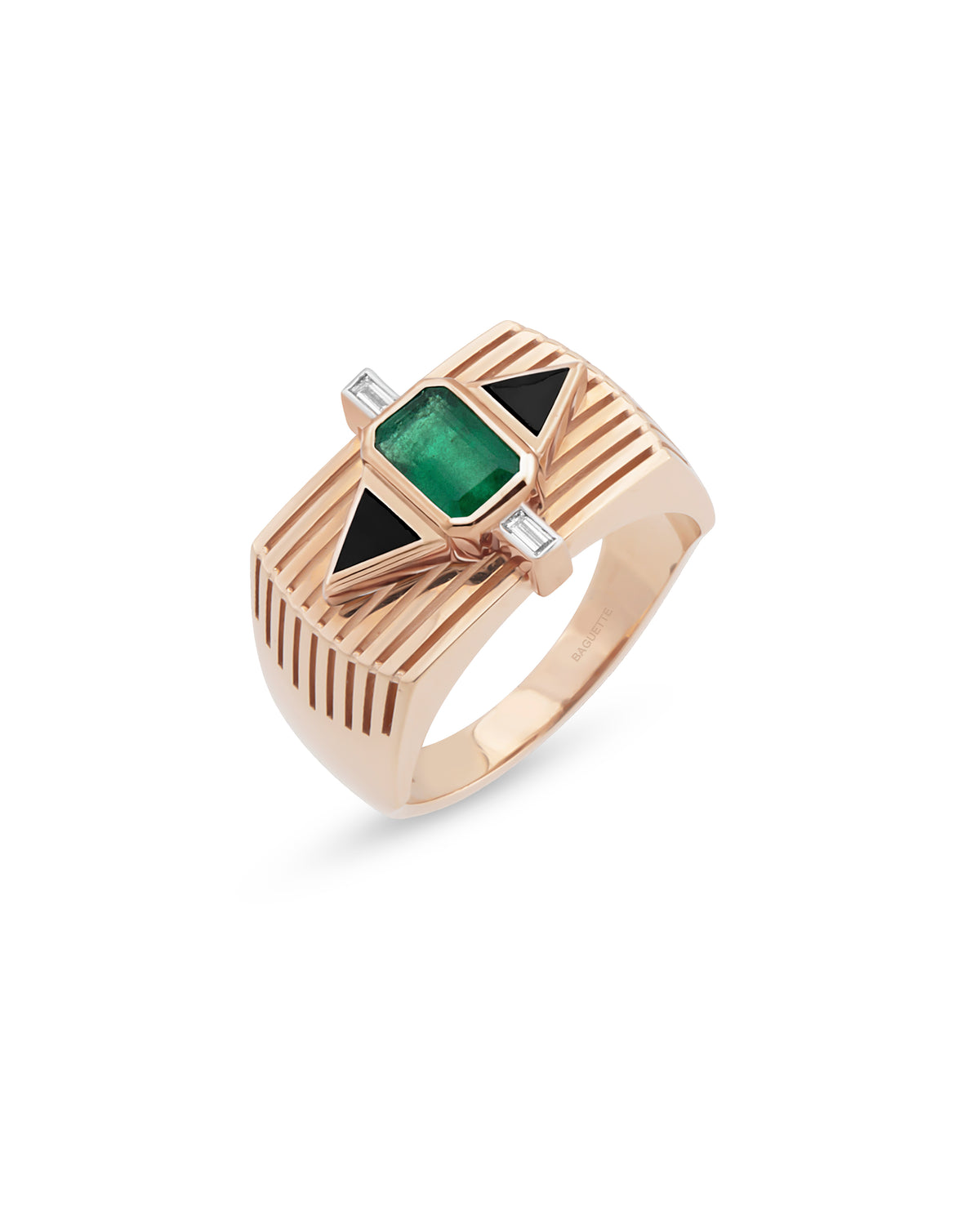 Chiara Tria Emerald Yüzük