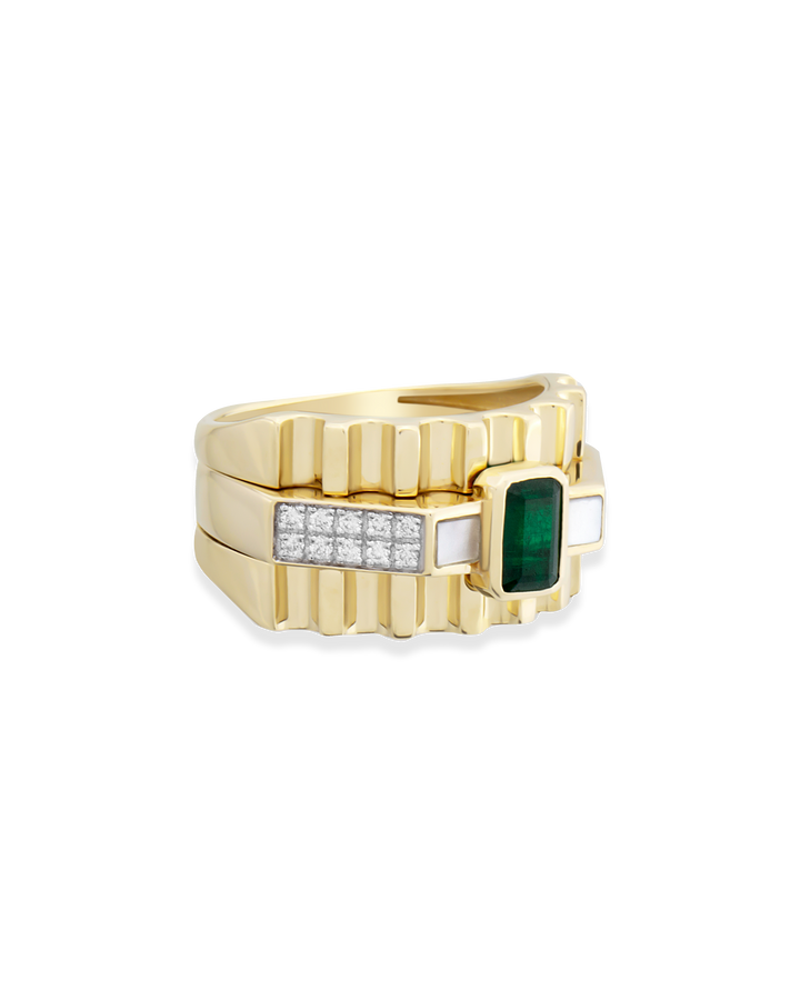 Audelia Emerald Yüzük
