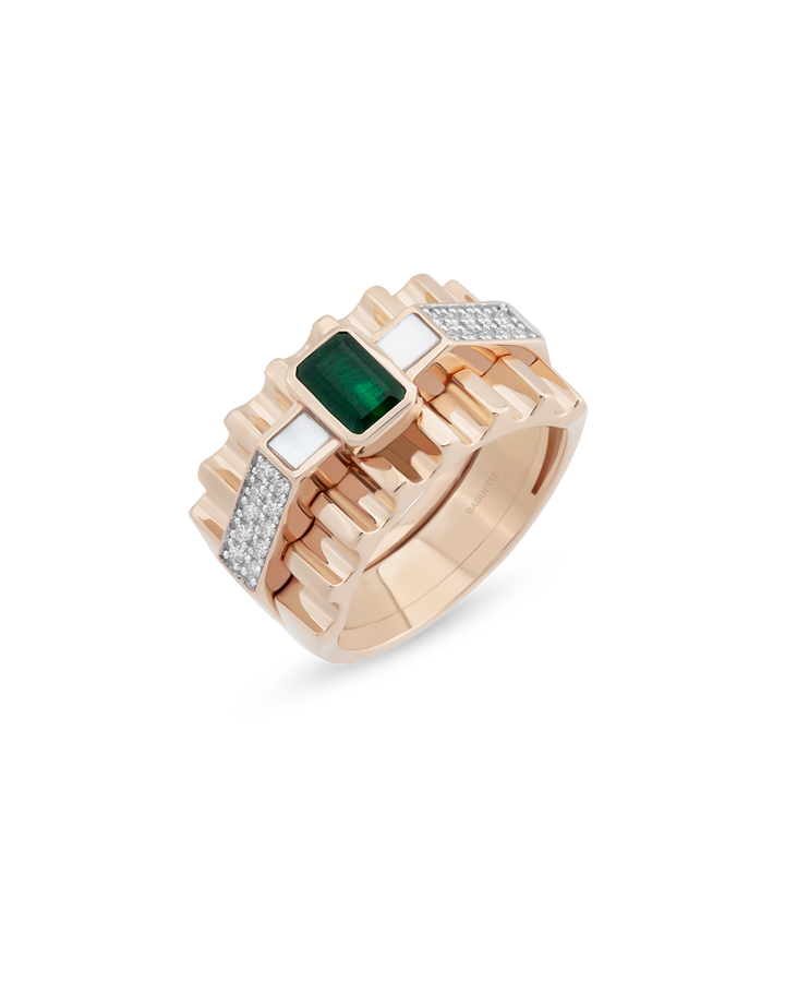 Audelia Emerald Yüzük