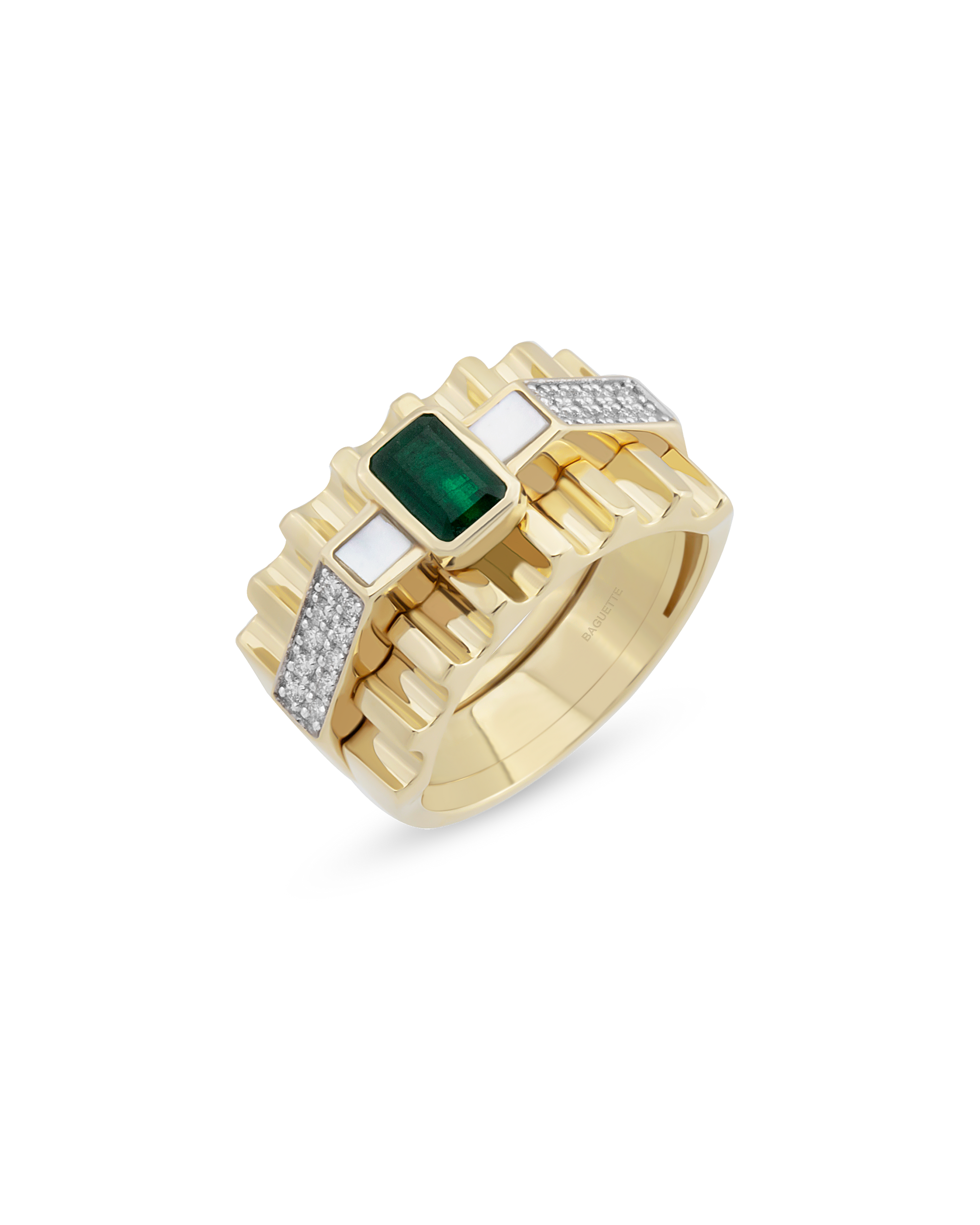 Audelia Emerald Yüzük