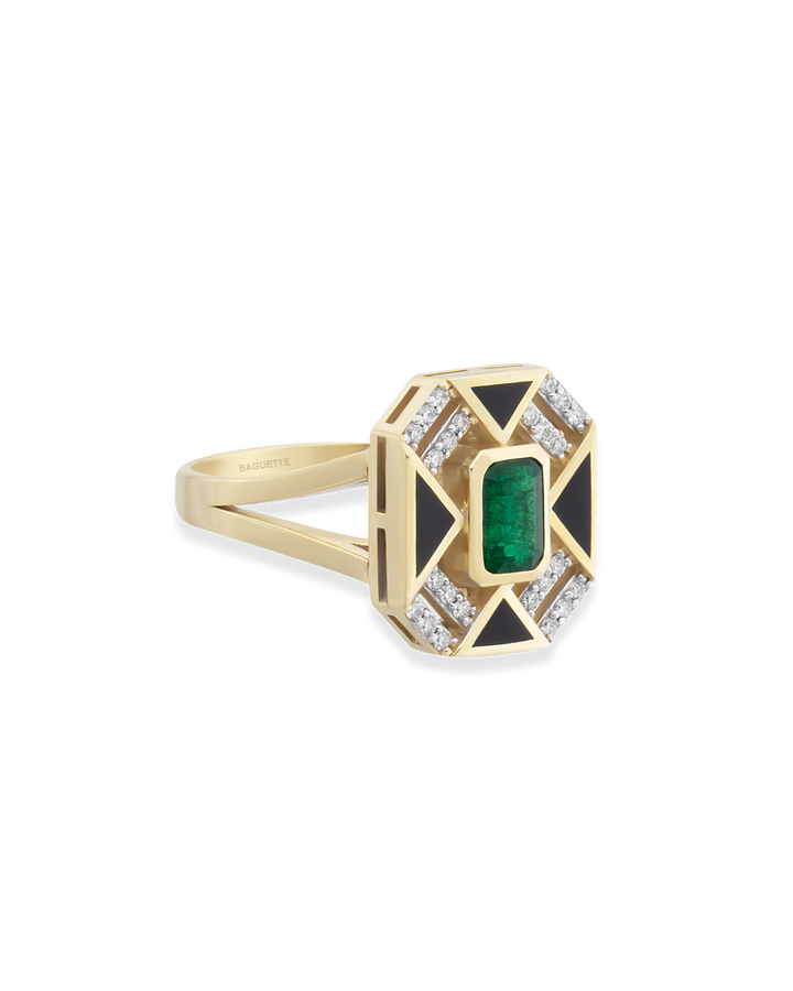 Jasmine Emerald Yüzük