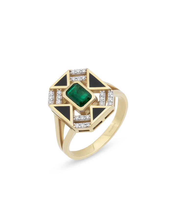 Jasmine Emerald Yüzük