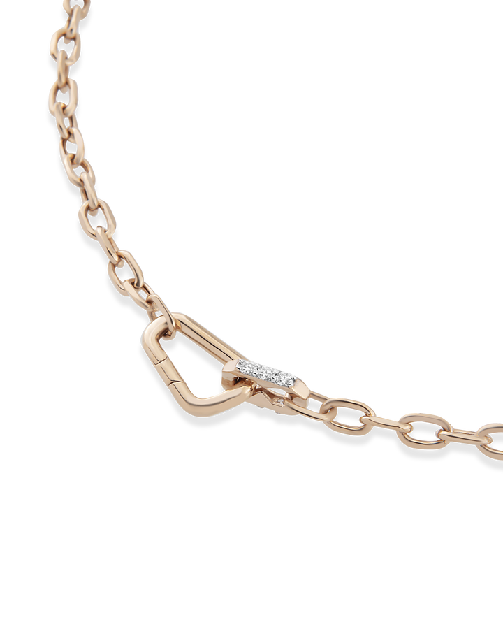 Carabiner Petit Zincir Kolye