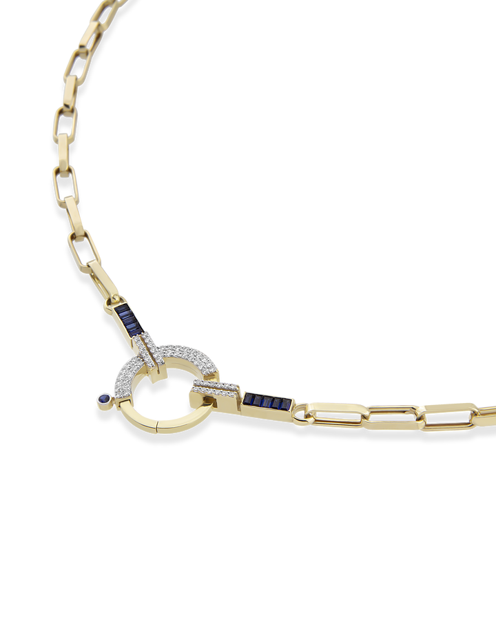 Baguette Chain Linea Glam Zincir Kolye
