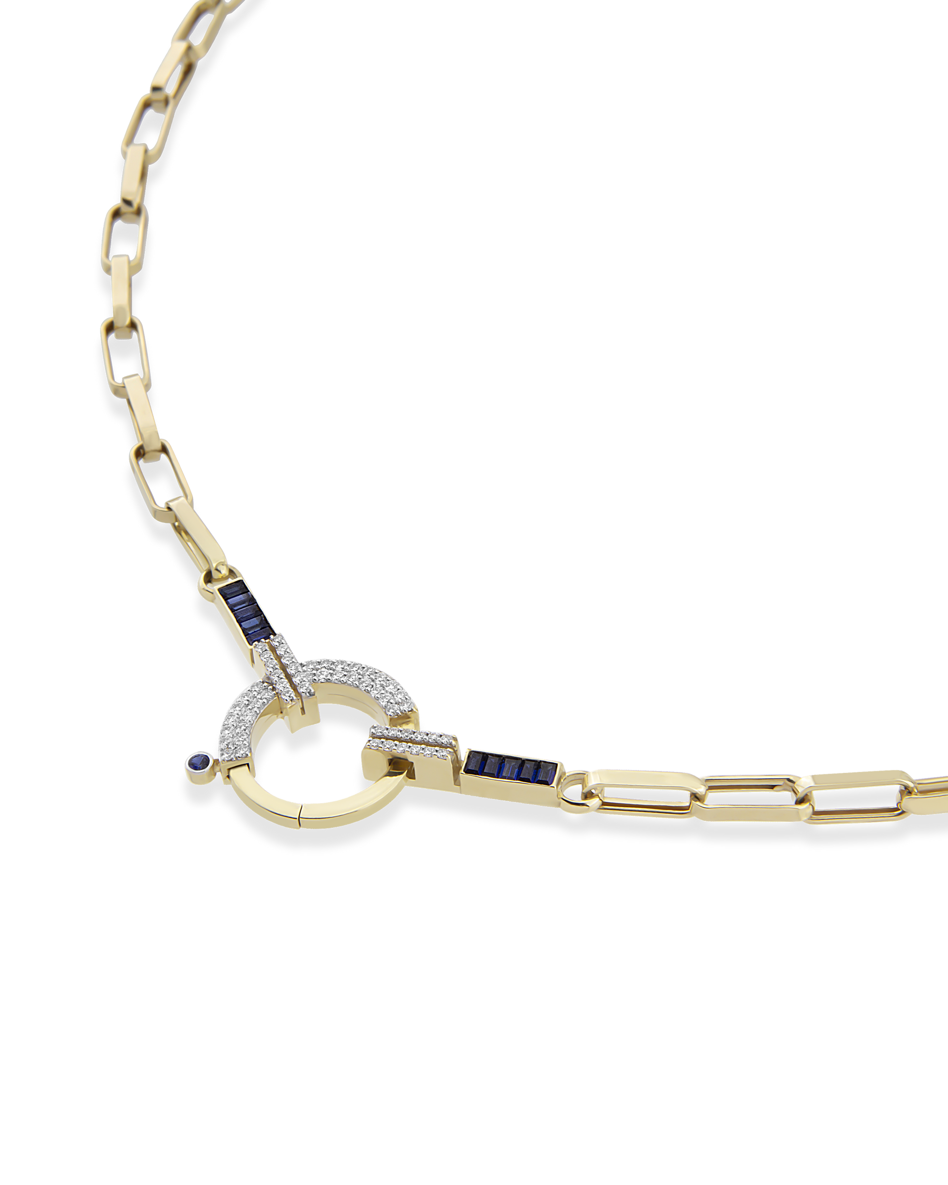 Baguette Chain Linea Glam Zincir Kolye