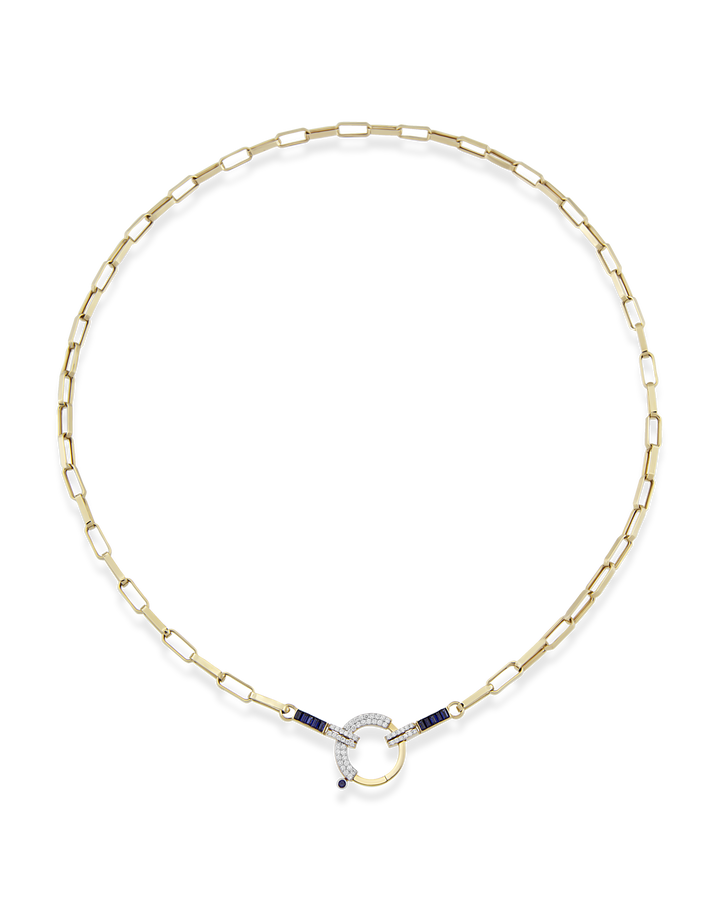 Baguette Chain Linea Glam Zincir Kolye