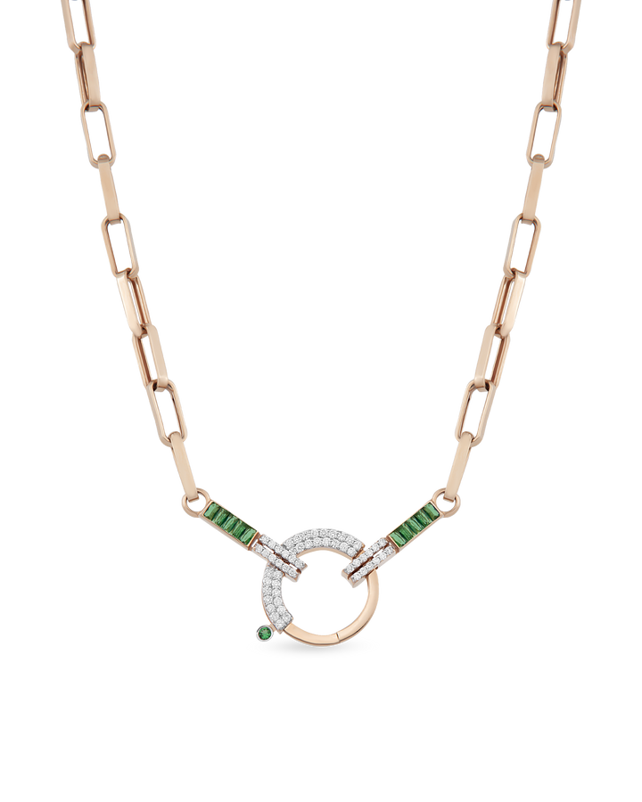 Baguette Chain Linea Glam Zincir Kolye