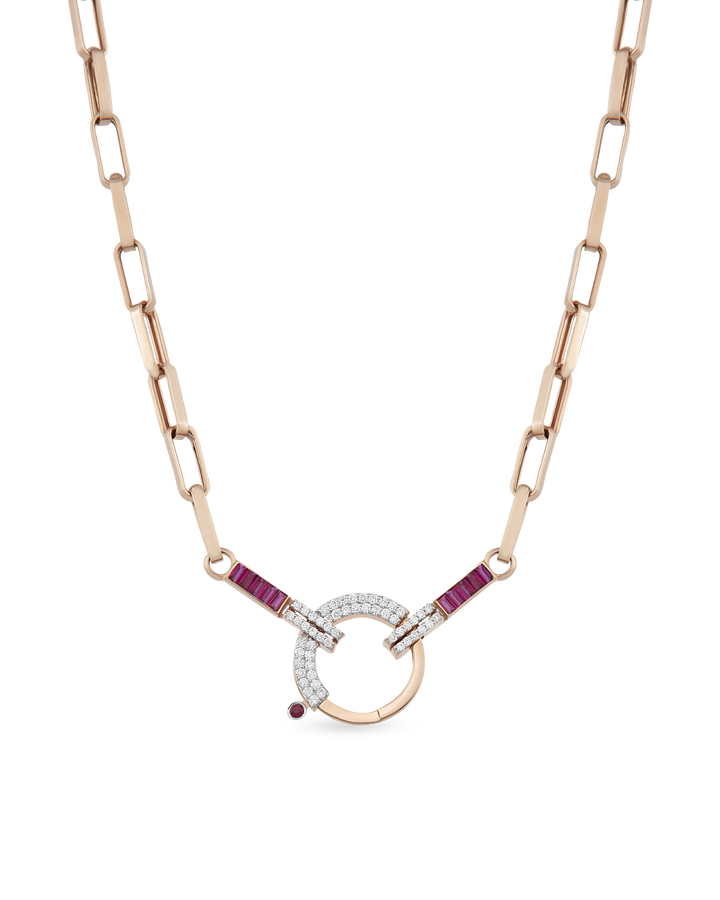 Baguette Chain Linea Glam Zincir Kolye