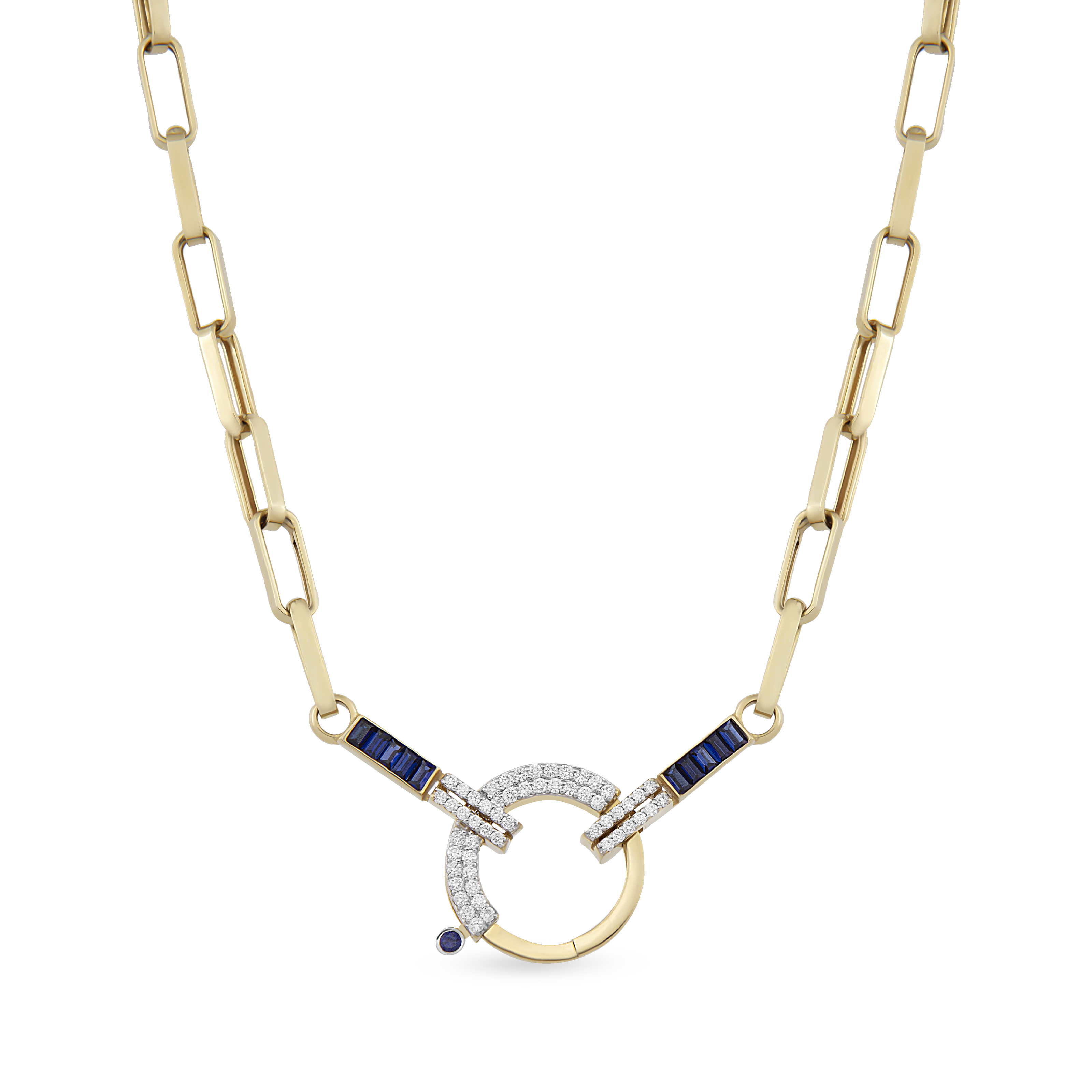 Baguette Chain Linea Glam Zincir Kolye
