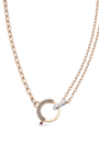 Baguette Chain Bond Zincir Kolye