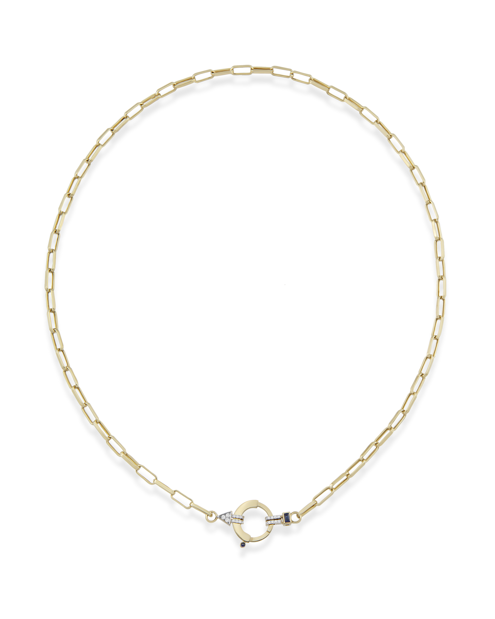 Baguette Chain Zincir Kolye