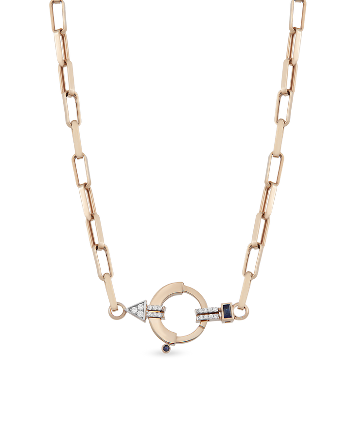 Baguette Chain Zincir Kolye