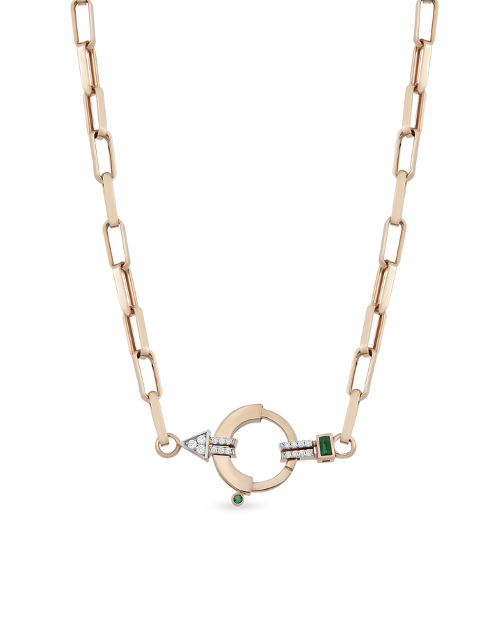 Baguette Chain Zincir Kolye