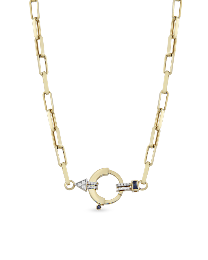 Baguette Chain Zincir Kolye