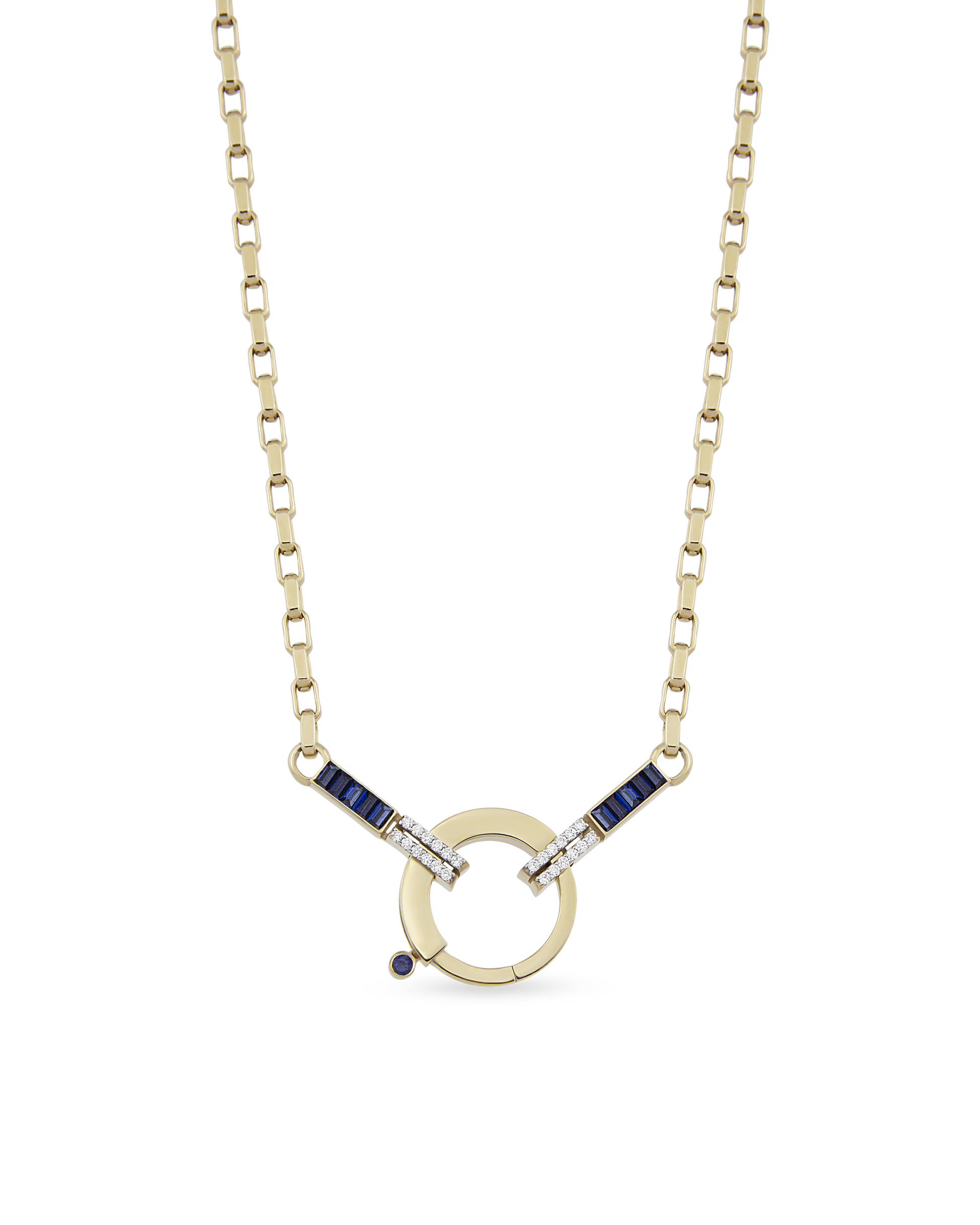Baguette Chain Linea Zincir Kolye