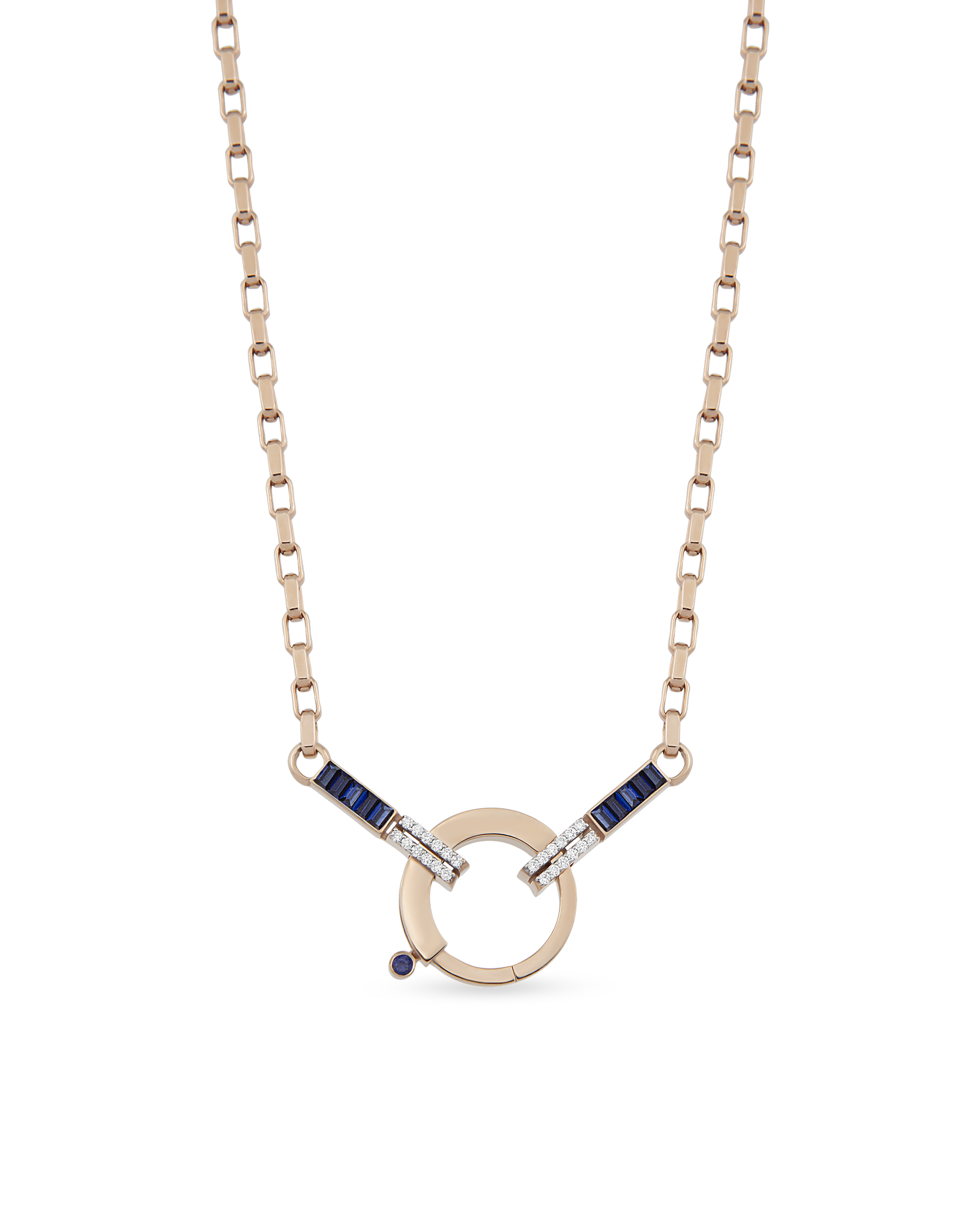 Baguette Chain Linea Zincir Kolye