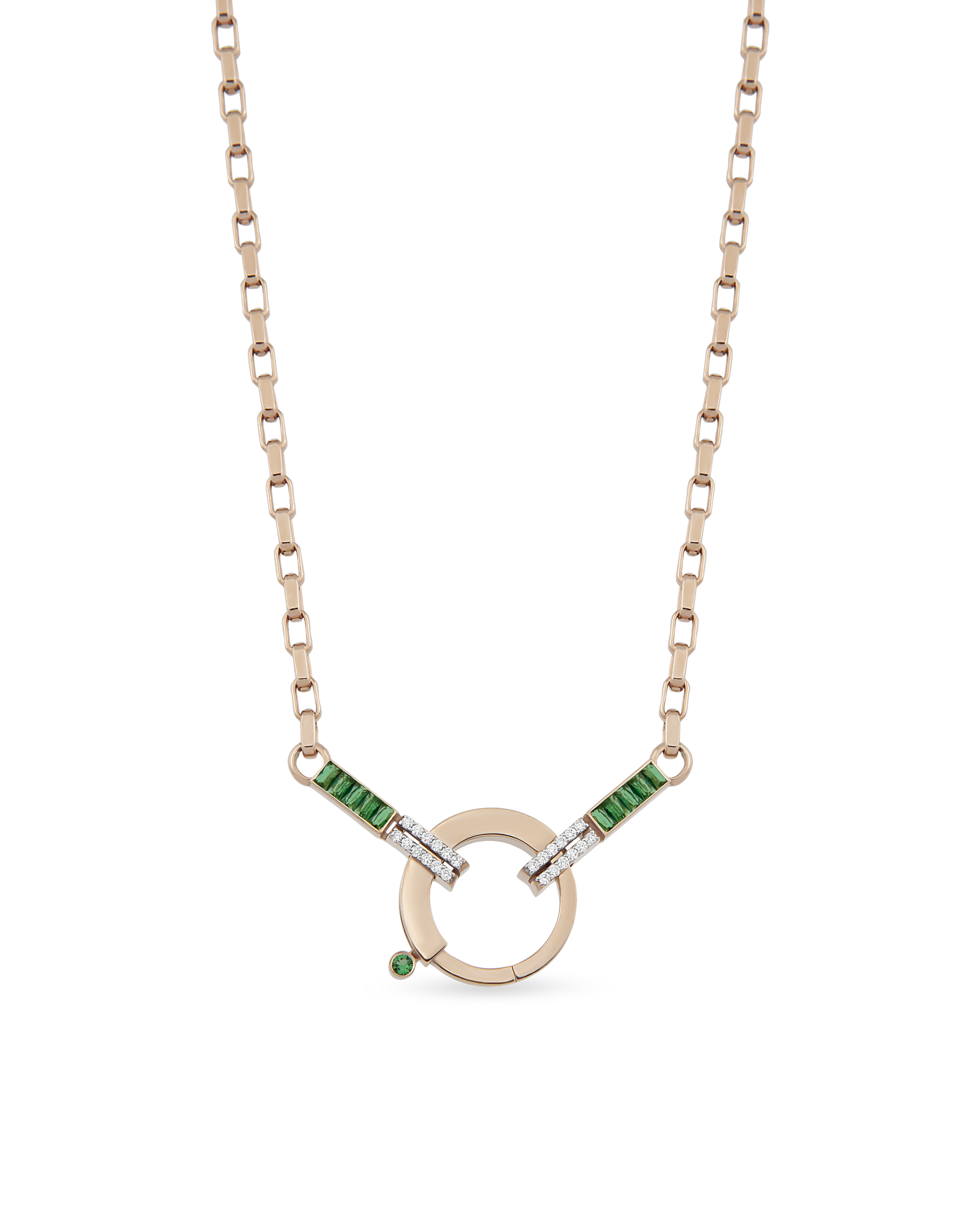 Baguette Chain Linea Zincir Kolye
