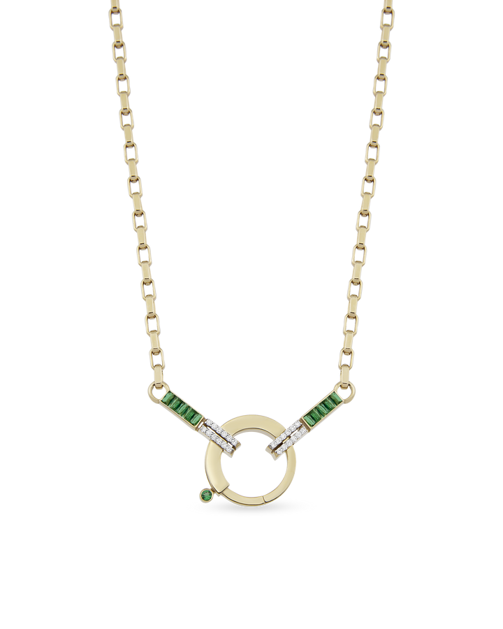 Baguette Chain Linea Zincir Kolye